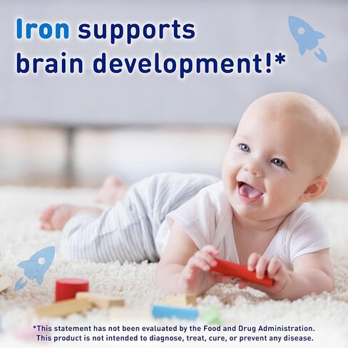 Enfamil Fer-In-Sol Iron Supplement Drops for Infants & Toddlers, Supports Brain Development, 50 mL Dropper Bottle, Pack of 2 in Saudi Arabia