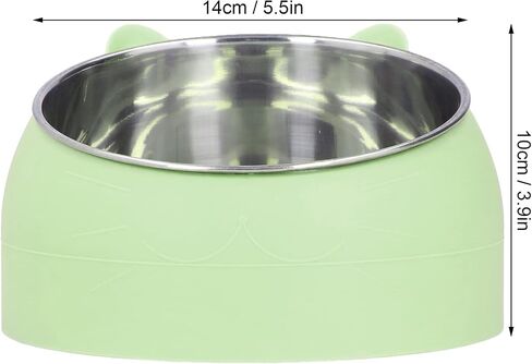 Heated Pet Bowl, 1.5L Pet Thermal Water Bowl 15° Slanted Bowl with ON/Off Switch for Dogs Cats in Saudi Arabia