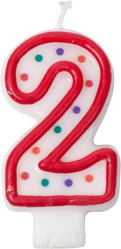 زينة كعكة عيد الميلاد على شكل رقم كريف، زينة منقطة حمراء لأعياد الميلاد والذكرى السنوية وحفلات الزفاف in Kuwait