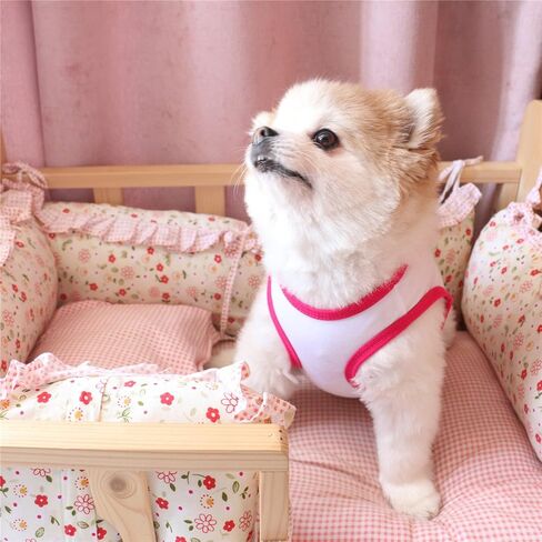 Dog Shirts Pet Shirts Dog T-Shirt Puppy Dog T Shirt Dog Vest Puppy Vest Pet Clothing Puppies Clothes for Small Dogs Doggie Tee Summer Apparel Female Dog Shirt Beach Wear¡­ (Large, Bikini) in Kuwait