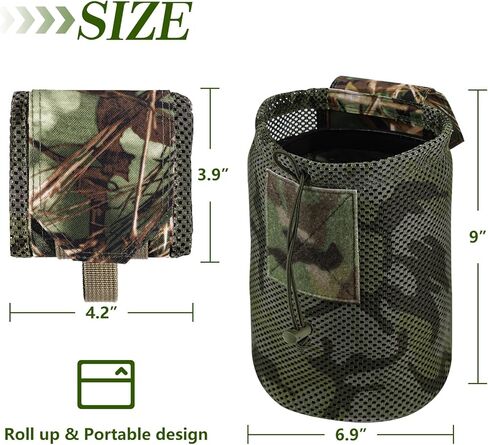 حقيبة تفريغ، حقيبة ماج قابلة للطي مناسبة لنظام مولي، حقيبة إسقاط تكتيكية كبيرة للمجلات مع رباط in Kuwait