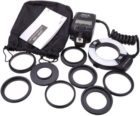 Canon Mcoplus 14extc Macro Ring Flash for Canon, Black in Saudi Arabia