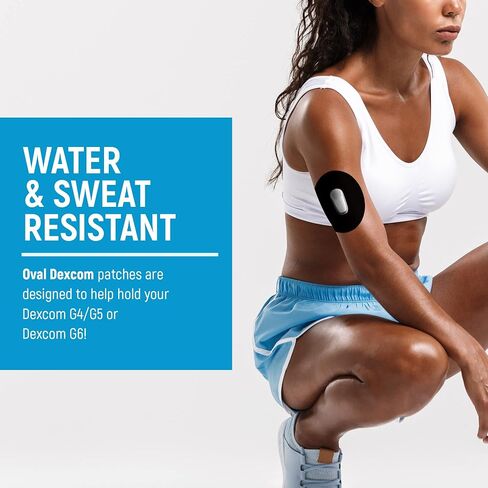 لاصق Dexcom CGM G4 G5 G6 مع تصميم جديد للشريط الزائد، مقاوم للماء، يدوم طويلاً. (ميكس بوي) in Kuwait