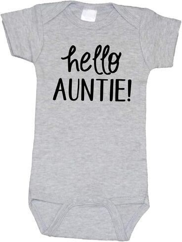 Bump and Beyond Designs Surprise Pregnancy Announcement for Aunt Hello Auntie Gift in Kuwait