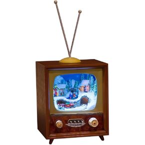 MusicBox Kingdom 51013 TV Music Box Playing Christmas Carols, Small in Kuwait