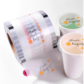 لفة تغليف اكواب من اويهيا، 90-105 ملم، 1500 كوب شفاف وسميك بفقاعات الشاي والفقاعات، غشاء محكم الغلق للاكواب البلاستيكية من البولي بروبيلين، الاكواب الورقية in Kuwait