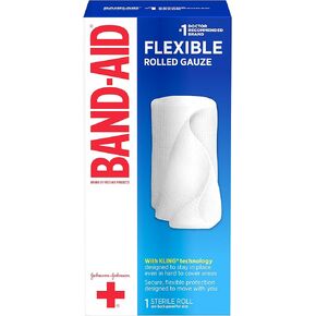 Band-Aid First Aid Covers Kling Large Rolled Gauze, (Pack of 3)
