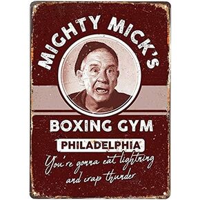 New Vintage Mick's Gym Boxing Art Bar Cafe Home Decor 12 X 8 Inch in Saudi Arabia