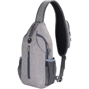 Tautrophen Crossbody Sling Bag Chest Daypack Small Shoulder Backpack Casual Multipurpose for Hiking Travel Men Women in Kuwait