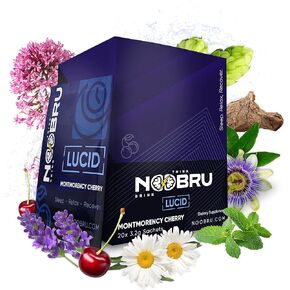Noobru Lucid Nootropic Sleep Powder Drink for Deep Quality Dream Sleep with Magnesium, Ashwagandha, Valerian, Lemon Balm and Vitamin D for Deep, Quality Sleep, Stress and Restoration. in Saudi Arabia