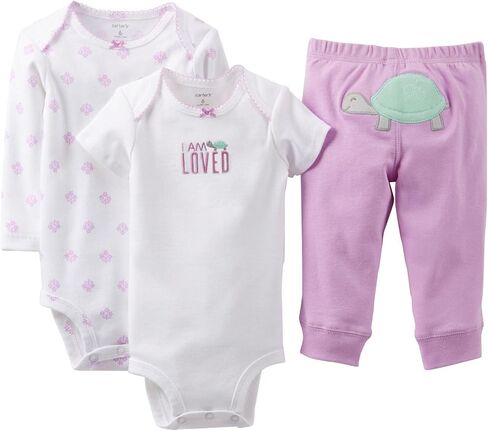Carter's Baby Girls' 3 Piece Take me Away Set (Baby) - Perfect in Saudi Arabia