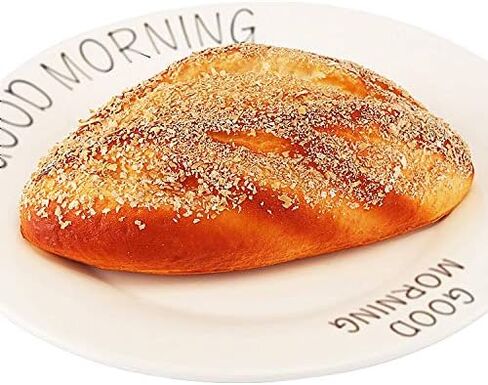 Kmiunty 2 قطع محاكاة الغذاء الخبز الاصطناعي الخبز نموذج التصوير فوتوغرافي ديكور المنزل المطبخ حزب الديكور in Kuwait