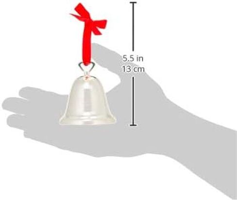 ريد وبارتون 2023 جرس عيد الميلاد السنوي الفضي، 0.31، معدني in Kuwait