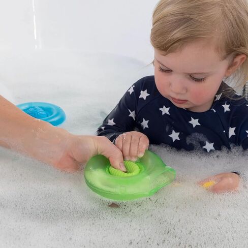 Fat Brain Toys Dimpl Splash - Three Popping Scoop & Pour Bath Toys for Toddlers in Saudi Arabia