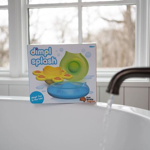 Fat Brain Toys Dimpl Splash - Three Popping Scoop & Pour Bath Toys for Toddlers in Saudi Arabia