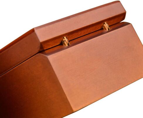 Wind-Up Wooden Music Box with Gold-Plating Movement in,Love Story,Black in Kuwait