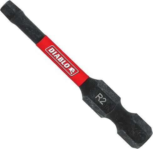 Diablo by Freud DSQ22P5 2 in. #2 Square Drive Bits (5-Pack) Multi, One Size in Saudi Arabia