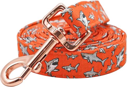 Lionheart glory Strong Dog Leash Shark Print Dog Leashes with Comfortable Soft Handle Doughnuts Dog Leashes for Small Medium and Large Dogs Durable in Saudi Arabia