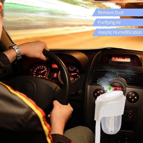 مرطب صغير، ناشر مرطب رذاذ بارد، مرطب للسيارة برذاذ ناعم، صغير محمول، ولاعة سجائر، موزع روائح عطرية in Kuwait