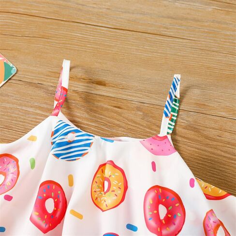 PATPAT Toddler Girl Dress Floral Print Casual Beach Sundress 2T-6T in Saudi Arabia