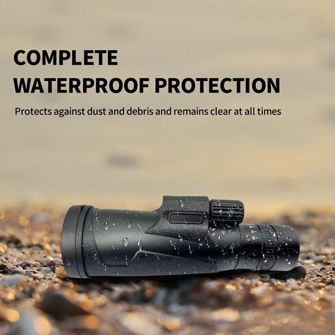 30x50 Monocular, Monocular Telescope for Smartphone, Portable Telescope, High Definition Handheld Telescope with Smartphone Holder & Adjustable Tripod, Monocular for Hunting Bird Watching in Kuwait