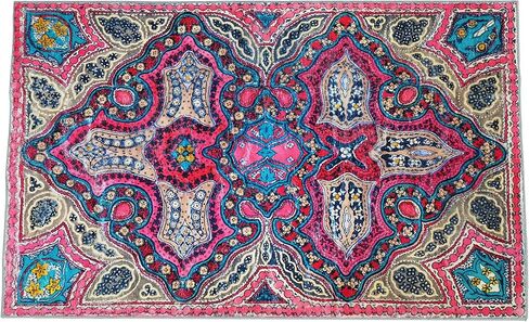 AMZALI Boho عداء البساط، 2x6 خمر ميدالية السجاد المتعثرة السجاد عداء قابل للغسل عدم الانزلاق منطقة البساط المدخل حصيرة الكلمة للممر المطبخ غرفة المعيشة غرفة النوم غرفة الغسيل in Kuwait