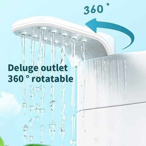 ZSPET 850L/H Low Water Filter with 2 Sponges &Bio Ball, 3-in-1 Water Circulation Amphibian Turtle Tank Filter, for 5-20 Gallon Turtle Tanks, Reptile Frog in Kuwait