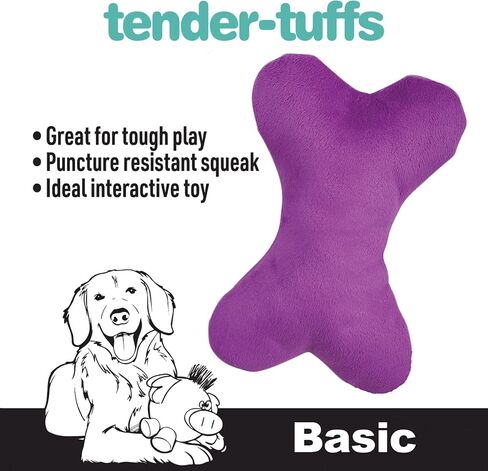 لعبة تندر تافز من سمارت بيت لوف - بيسيكس - لعبة متينة للكلاب باللون الأرجواني in Kuwait