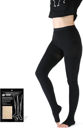 جوارب ضغط VARCOH للنساء، سراويل ضيقة ضاغطة للنساء، جوارب ضغط طبية مناسبة لجلطات الأوردة العميقة، والحمل، والدوالي، وجبائر الساق المريحة، والوذمة in Kuwait