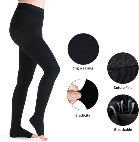 جوارب ضغط VARCOH للنساء، سراويل ضيقة ضاغطة للنساء، جوارب ضغط طبية مناسبة لجلطات الأوردة العميقة، والحمل، والدوالي، وجبائر الساق المريحة، والوذمة in Kuwait