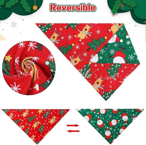 شريط رأس قزم للحيوانات الاليفة من انياك، اكسسوارات زي قزم الكلاب والجراء والكريسماس والعطلة، مجموعة ملابس راس ووشاح للكلاب الصغيرة والمتوسطة والكبيرة in Kuwait