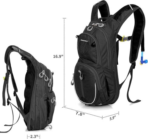 YEEKORO Cycling Backpack 12L Nylon Lightweight Bike Backpacks Waterproof Hydration Hiking Travel Backpack for Men Women in Kuwait