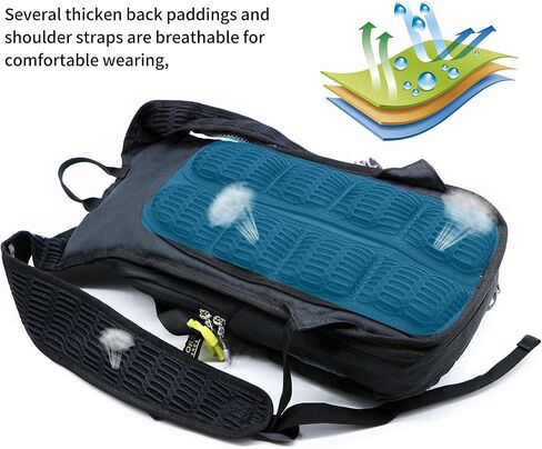 YEEKORO Cycling Backpack 12L Nylon Lightweight Bike Backpacks Waterproof Hydration Hiking Travel Backpack for Men Women in Kuwait