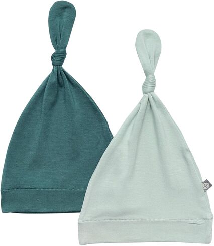 قبعات KYTE BABY Bamboo Rayon Baby Beanie قبعات ناعمة معقودة - عبوتان in Kuwait