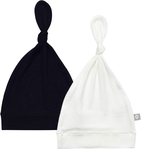 قبعات KYTE BABY Bamboo Rayon Baby Beanie قبعات ناعمة معقودة - عبوتان in Kuwait