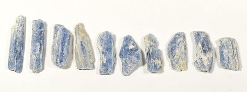 1PC Blue Kyanite Blade Slice Natural Sparkling Roughly Gemstone Crystal Mineral Collectilble Rough Specimen Slab - Brazil in Saudi Arabia