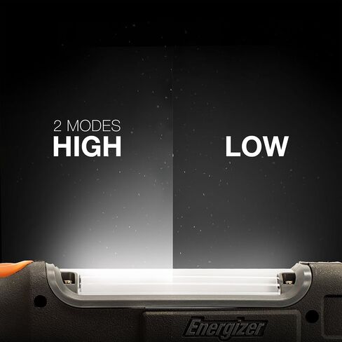 مصباح يدوي إنرجايزر HC-550 LED، ضوء عمل مغناطيسي LED مقاوم للماء، ضوء فلاش مع بطاريات AA متضمنة، عبوة من 1 in Kuwait
