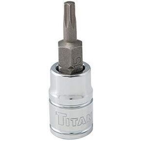 Titan 66925 1/4-Inch Drive x T25 Torx Bit Socket (Pack of 2) in Saudi Arabia