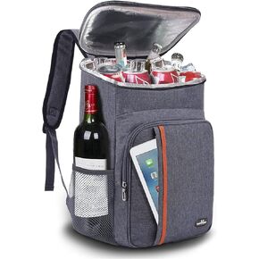 Cooler Backpack 25/30 Cans，Lunch Backpack，Leakproof Soft Cooler Bag to Beach Camping Hiking Picnic Work Lunch Travel for Men Women in Kuwait