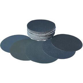 50 PCS 6 Inch Silicon Carbide Sanding Disc -10 Each of 600, 1000, 1500, 2000, 3000 Grits, 6" Hook & Loop Backing Wet or Dry Sander Paper Sander Polishing for Automotive Woodworking DA Orbital Sander in Kuwait