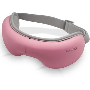 مدلك العين مع الموسيقى، قناع تدليك العين والمعبد قابل للتسخين والقابل لإعادة الشحن للاسترخاء من إجهاد العين in Kuwait