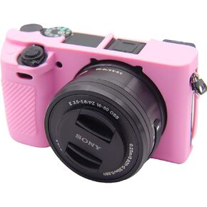 Easy Hood Protective Case for Sony Alpha A6100 A6300 A6400 Camera (Black) | Soft Silicone,Anti-Scratch,Dustproof,Shockproof,Slim Fit,Enhanced Grip,Camera Skin Protector Accessories Protective Cover in Kuwait