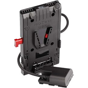 HEDBOX Unix-LPE6 - لوحة محول بطارية على شكل حرف V، 3X D-Tap وUSB، لكاميرات Canon EOS، كابل مخرج الطاقة - غطاء LP-E6