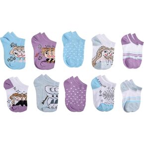 جوارب ديزني فروزن للفتيات الصغيرات مكونة من 10 جوارب بدون عرض in Kuwait