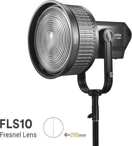Godox FLS10 Fresnel Lens for Godox LED Video Lights SL60 SL100 SL200 SL300 M200D M300D M600D in Saudi Arabia