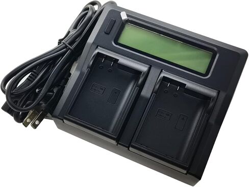 شاحن بطارية سريع بشاشة LCD لـ EN-EL15 EN-EL15a EN-EL15B EN-EL15C نيكون D7500, D7100, D750, D7000, D7200, D810, D610, D800, D600, D800e, D810a, D850 in Kuwait