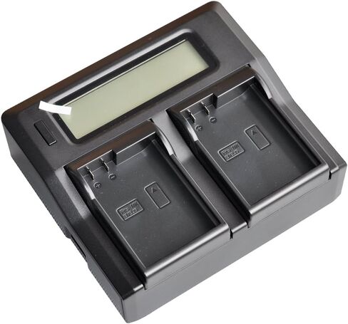 شاحن بطارية سريع بشاشة LCD لـ EN-EL15 EN-EL15a EN-EL15B EN-EL15C نيكون D7500, D7100, D750, D7000, D7200, D810, D610, D800, D600, D800e, D810a, D850 in Kuwait