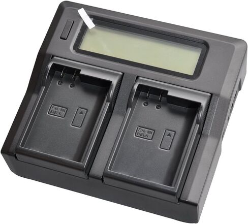 شاحن بطارية سريع بشاشة LCD لـ EN-EL15 EN-EL15a EN-EL15B EN-EL15C نيكون D7500, D7100, D750, D7000, D7200, D810, D610, D800, D600, D800e, D810a, D850 in Kuwait