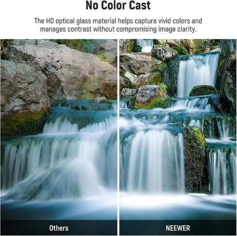NEEWER 100 x 100mm ND8 Square ND Filter، 3 Stop Ultra Slim HD Optical Glass 28 طلاء متعدد الطبقات ND Filter مع حقيبة حمل in Kuwait