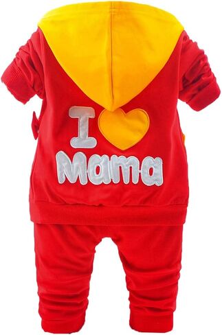 Yao 6M-4Y 3pcs Baby Girl Casual Hoodie Jacket Cotton T-Shirt Pants Sweater Giraffe in Saudi Arabia